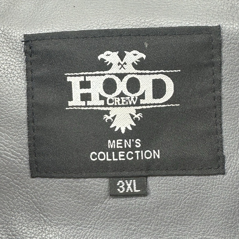 Hood Crew Mens Collection Jacket 3XL Gray Hooded - Picture 10 of 11